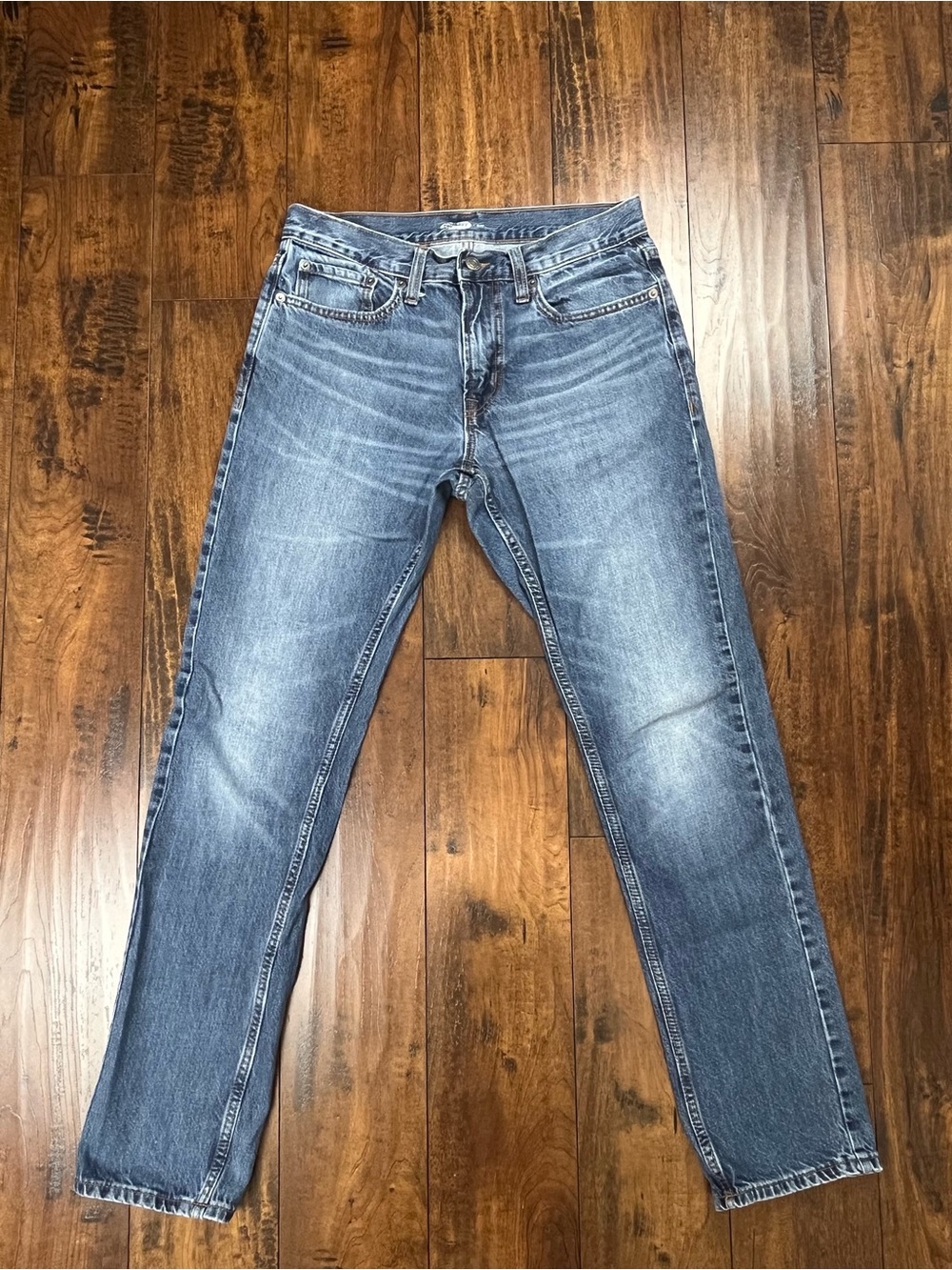 OLD NAVY Men’s Jeans Slim Mid Rise Medium Wash 100% Cotton Size 31 x 32